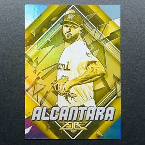 Sandy Alcantara - 2022 Topps Fire Gold Minted #108
